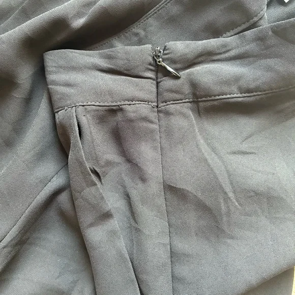 CARMEN MARC VALVO Black Wide Leg pants size 8 - Picture 7 of 7